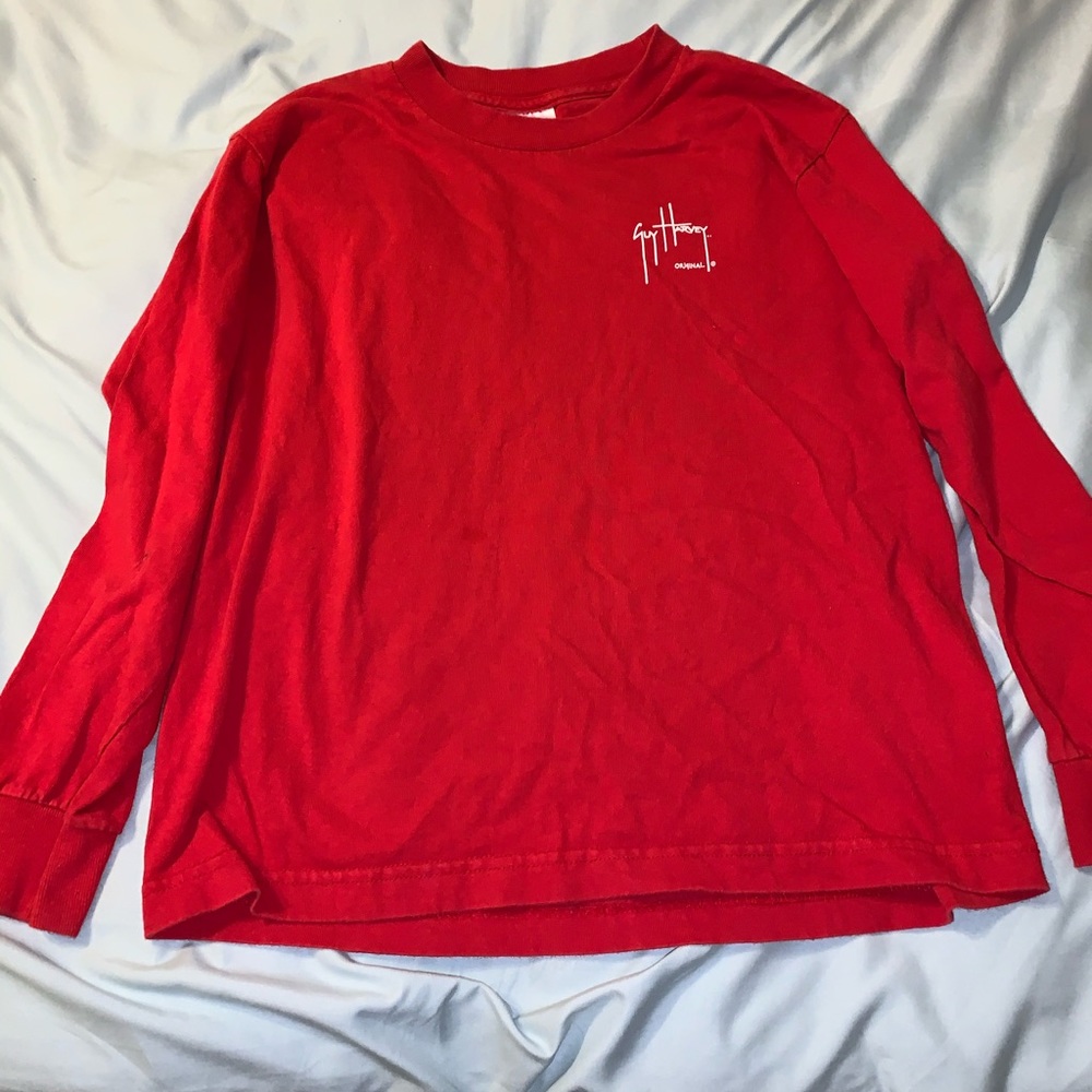 Red Guy Harvey long sleeve shirt